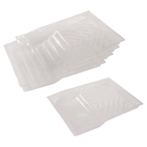 Silverline 439888 Inserto usa e getta per vaschetta per rulli, 5 pezzi