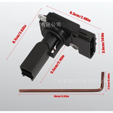 Luftmassenmesser 22204-27010 AFH70M-23 passend für Toyota Avensis I und II (1/4)