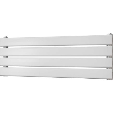 Typhoon Axis - White Horizontal Radiator H272mm x W800mm Single Panel