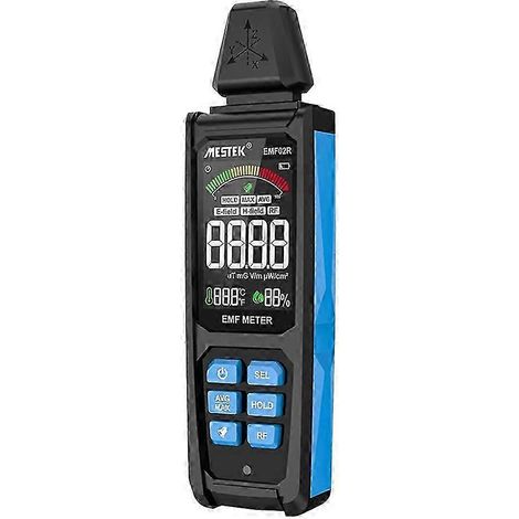 Détecteur de rayonnement électromagnétique haute fréquence MESTEK 30 MHz-8 GHz, testeur de champ électrique/magnétique (1/5)