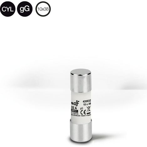 ESKA 1038631 1038631 Feinsicherung (Ø x L) 10.3 mm x 38 mm 20 A 500 V Flink -F- Inhalt 1 St.