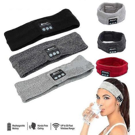 Kabellose Bluetooth-Sportkopfhörer mit ultradünnen HD-Stereo-Lautsprechern – ideal zum Schlafen, Trainieren, Joggen, Yoga und bei Schlaflosigkeit. (1/5)