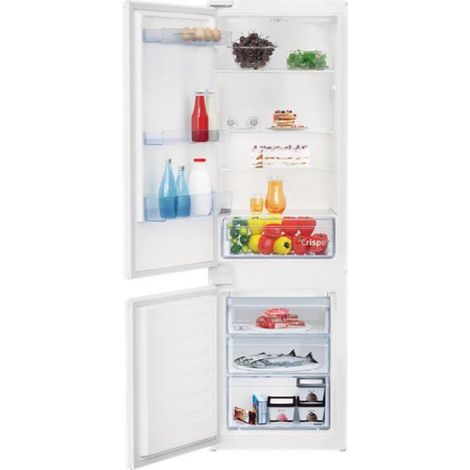 Integrierter 271-l-kühlschrank mit weißen schiebern - Beko - BCSA285K4SNLH