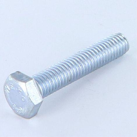 Vis métaux Tête hexagonale TH M7X20 Classe 8.8 Pas de 100 Acier zingué - Vis métaux Tête hexagonale TH M7X20 Classe 8.8 Pas de 100 Acier zingué (1/4)