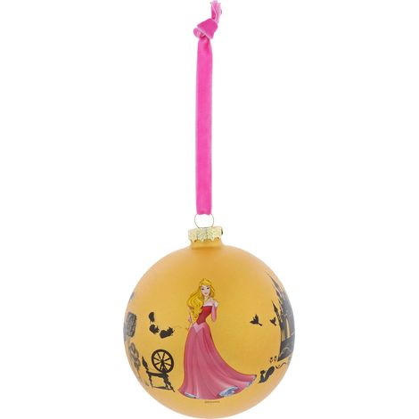 Enchanting Disney Palla di Natale la Bella Addormentata nel Bosco, Multi-Colour, Taglia Unica (1/3)