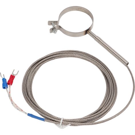 Thermoelement-Gewinde, hohe Empfindlichkeit, breiter Messbereich 0–400 °C, Temperaturreglersonde in verschiedenen Größen für die Industrie, 2 Meter (1/5)
