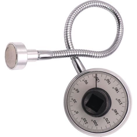 Drehmomentwinkelmesser, 1/2"-Antriebswinkelschlüssel, 360-Grad-einstellbarer Antriebswinkel für Kfz-Reparaturen (1/3)