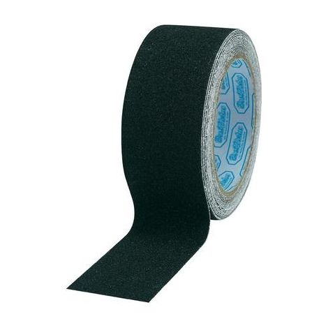 Toolcraft – Bande antidérapante 10 m x 25 mm – PVC noir résistant à l'eau et aux UV – Retirable sans traces – Pour escaliers et rampes (1/3)