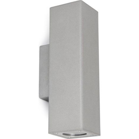 Supporto a parete STONE Square IP65 GU10 2x12W up-down Concrete natural (1/4)