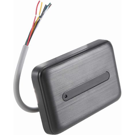 Lecteur de cartes de contrôle d'accès, lecteur de cartes RFID, étanche IP68, double fréquence 125 kHz + 13,56 MHz, compatible avec les systèmes de contrôle d'accès. (1/5)