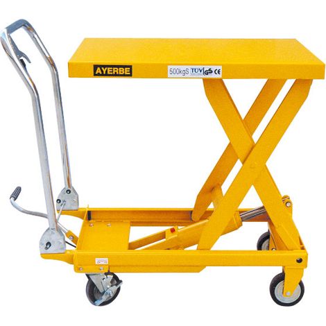 AYERBE - 580140 - Table hydraulique à commande manuelle capacité 500 kilos - AY-500-MH