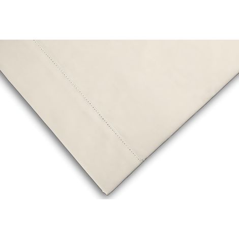 Housse de Couette Coton Ecru 240 x 220 cm (1/2)