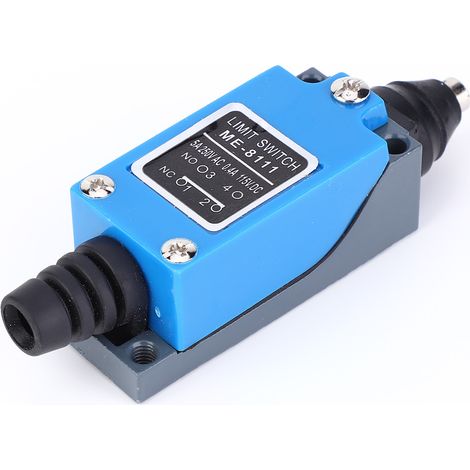 Interrupteur de fin de course ME-8111, 250 V CA, 50-60 Hz, 115 V CC, à levier à galet réglable, micro-interrupteur, 10 x 2,8 x 2,5 cm (1/5)