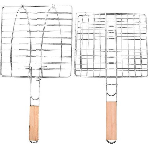 2 Stück BBQ-Fischkorb (1/3)