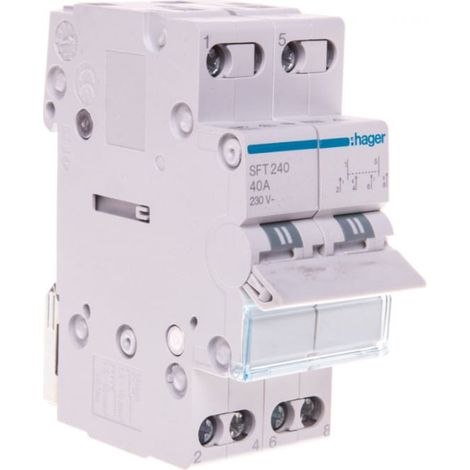 Modularer Schalter I-0-II 40A 2P SFT240