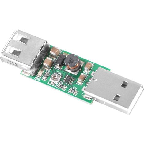 Module convertisseur élévateur de tension CC-CC USB vers USB 5V vers 6-15V à sortie réglable (1/5)
