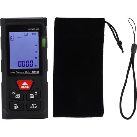 SW-MS100 Infrarot-Handlaser-Entfernungsmesser, hohe Genauigkeit 100 m für Baumessungen (1/5)