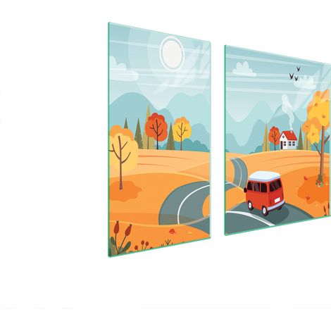 GLASSCHUTZPLATTE FÜR HERD 90x52 AUTO (1/5)