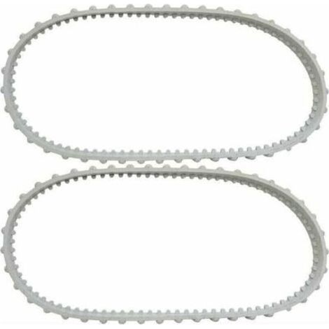 Lot de 2 roulettes de rechange pour chariot de courses en caoutchouc mousse Rouge 15,2 cm de diamètre (1/4)