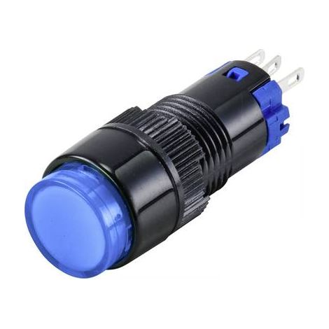 TRU COMPONENTS TC-9428044 LAS2Y-11/B Bouton-poussoir 250 V 3 A 1 x Off/(On) à rappel IP40 1 pc(s) Y347992 (1/3)