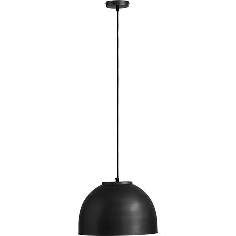 Globo - lámpara colgante - Hermi - negro - metal - Ø 40cm - E27 -