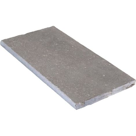 Margelle de piscine en pierre naturelle Tandur Gris 60x30x3 cm Bord 1/2 Rond - À l'unité - Ti'ma Stone (1/5)