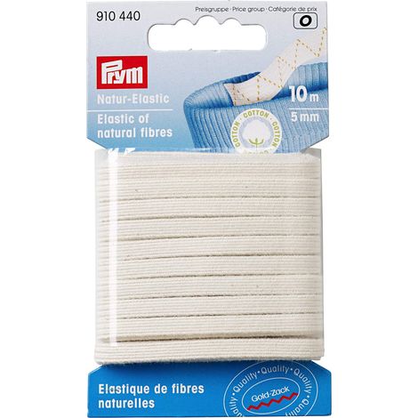 Prym - Prym Bianco (5mm, 10m) Bio Elastico - 1 Unità (1/4)