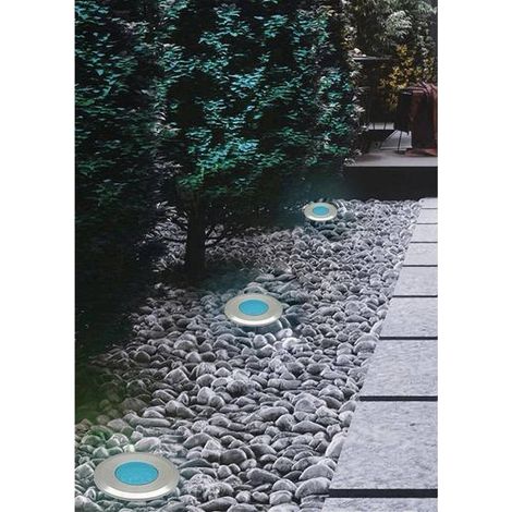 Spot Encastré 12v 1 W Lumière Froide 6500k Lumière Chaude 3000k Bleu Ip68 Es41
