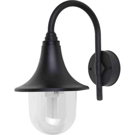 FAB 126261009  Applicare Finocchio Esterno 1xe27 Nero Ip44 Policarbonato 40,8x21,7x32,6 Cm (1/2)