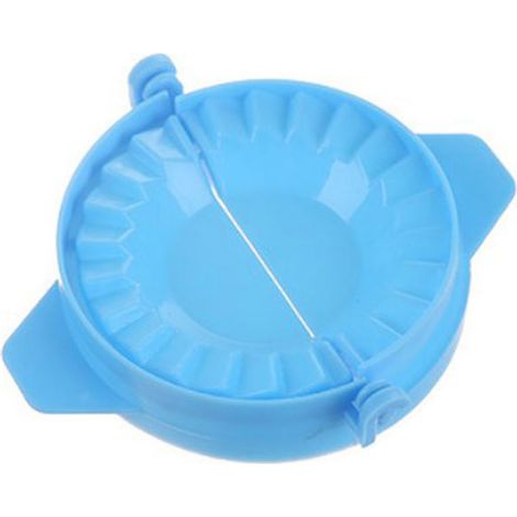 Emporte-pièce à raviolis manuel haute efficacité bleu - Moule à pâtisserie pour faire des raviolis maison - Outil de cuisine (1/5)