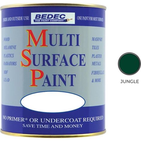Bedec Multi Surface Paint - Gloss - Jungle - 2.5L