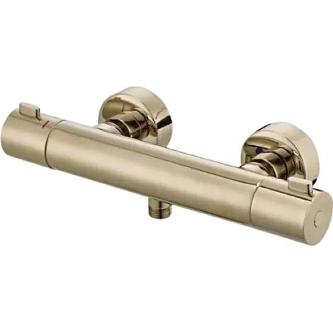 Primaster Brausethermostat Prag lightgold Verbrühschutz bei 38° C Cool Touch