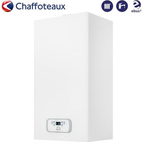 Caldaia a Condensazione Chaffoteaux INOA S 29 Low NOx Metano / Gpl Completa di kit Scarico Fumi Kit Fumi Coassiale,Metano/Gpl