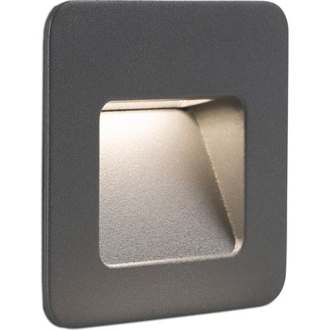 NASE SQ Empotrable gris oscuro