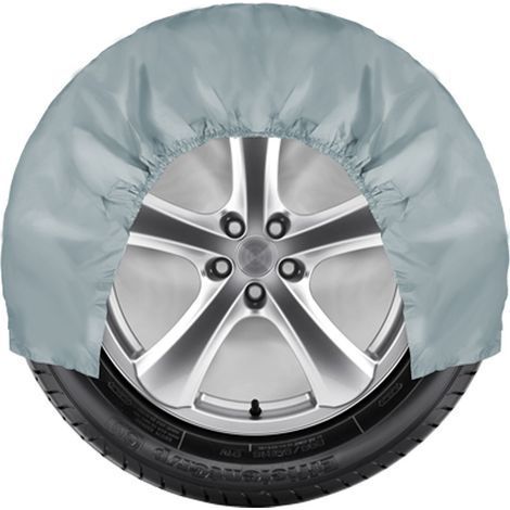Housses de pneus Couverture de Roue 72 cm de diamètre,Secours Housse de Protection Hiver été Voiture Pneu Stockage Sacs véhicule Roue Protecteur Voiture Accessoires (Color : 1 Piece gri) (1/3)