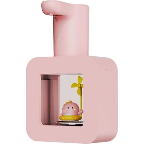 Distributeur de Savon Automatique pour Enfants Mousse Non Tactile, Détection Automatique Chargement USB, Idéal pour Salle de Bain (1/3)