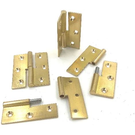 CERNIERA CASATI SFILABILE PIANA ORO SATINATO   CS117POS  MM. 50X40 DESTRA PIANA OTTONATA (1/2)