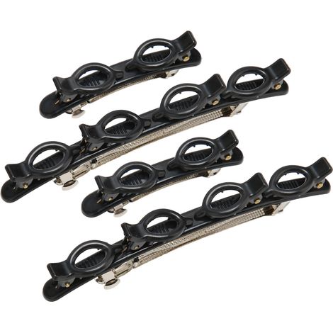 Lot de 4 pinces à tresses pour femmes, barrettes élégantes et tendance, accessoire de coiffure pour femmes. (1/5)