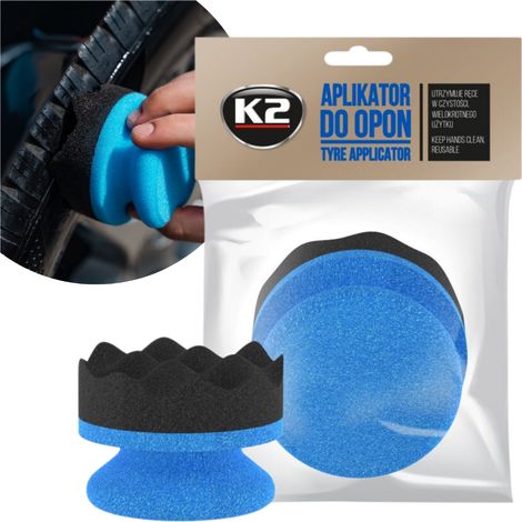Applicatore in spugna K2 per pneumatici per spugna per rivestimento in plastica conveniente (1/5)