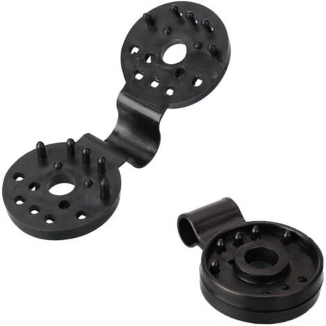 10 reusable plastic sunshade clips, parasol net clips, fabric clips for sun nets, plant nets, garden nets, sunshade accessories