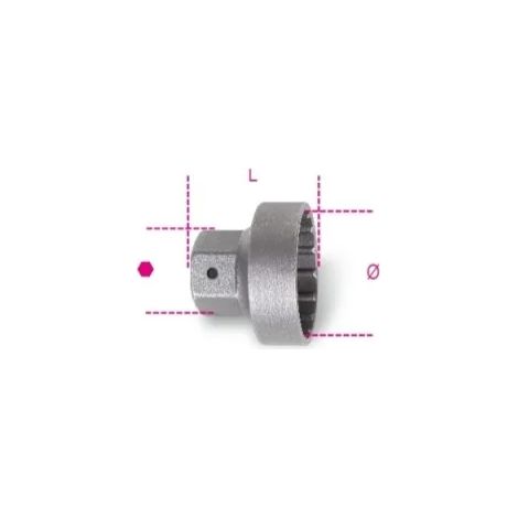 Beta 3973/1 Chiave a bussola per movimento centrale 1/2"