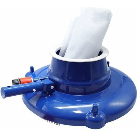 Aspirateur À Jet De Piscine, Nettoyeur À Jet D'aspirateur De Piscine Portable avec Brosse, Sac Et Poteau, Accessoires De Nettoyage De Piscine pour Spa De Fontaine De Piscine (1/5)