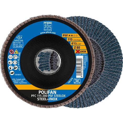 Disque à lamelles X-LOCK STEELOX G80PSF 115mm Pferd 1 PCS (1/4)