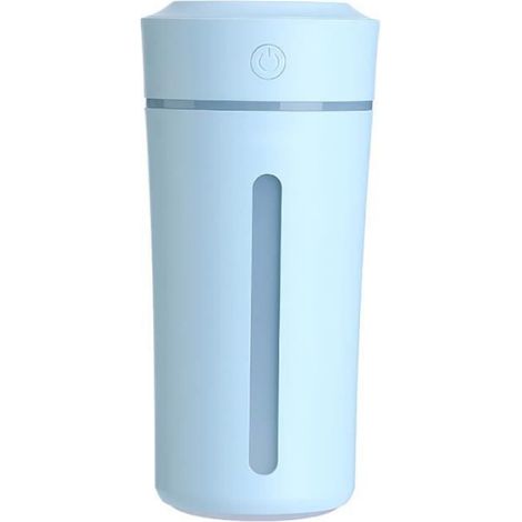 Humidificateur USB - Lampe Ambiante 7 Couleurs - Réservoir 270 ml - Silencieux - Pour Bureau Chambre Bureau Voiture - 1 Pièce (1/4)