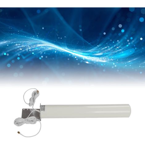 Antenne double ligne étendue 4G KX-698-2700-10, câble SMA de 5 mètres, amplificateur de signal mobile intérieur/extérieur, gain élevé (1/5)