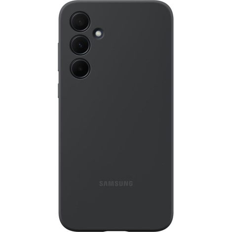 Cover in silicone nera per Samsung EF-PA356TBEGWW A35 5GA356 (1/4)