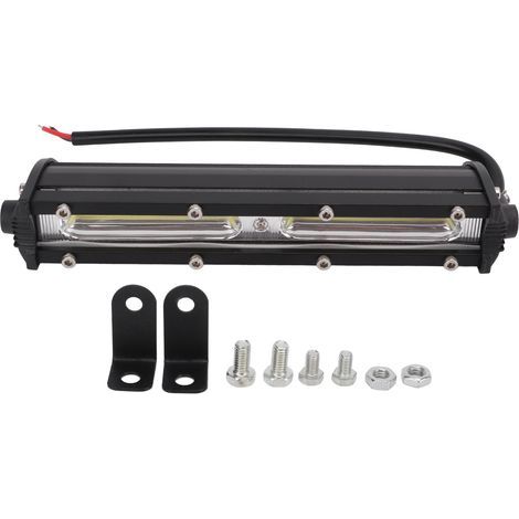 Barre LED 7" ultra fine 36W pour SUV camions motos projecteur (1/5)