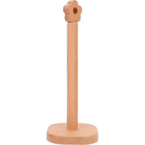 Soporte organizador de madera de haya para cabello y joyas, expositor adecuado para accesorios de mujer, tocador y uso en boutiques. (1/5)