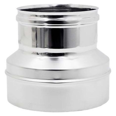 Reducción de acero inoxidable AISI 304 de 150 a 120 mm