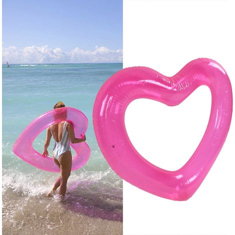 Aufblasbare, herzförmige PVC-Boje für Erwachsene, ideal für romantische Heiratsanträge. (1/5)
